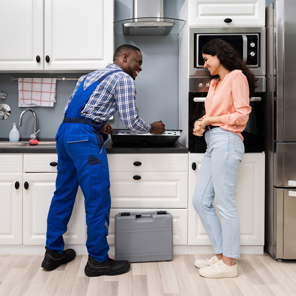 what kind of warranty do you offer on your cooktop repair services in Elmwood Park